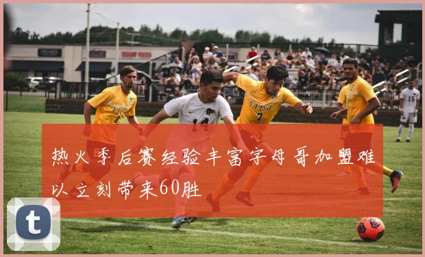 热火季后赛经验丰富字母哥加盟难以立刻带来60胜